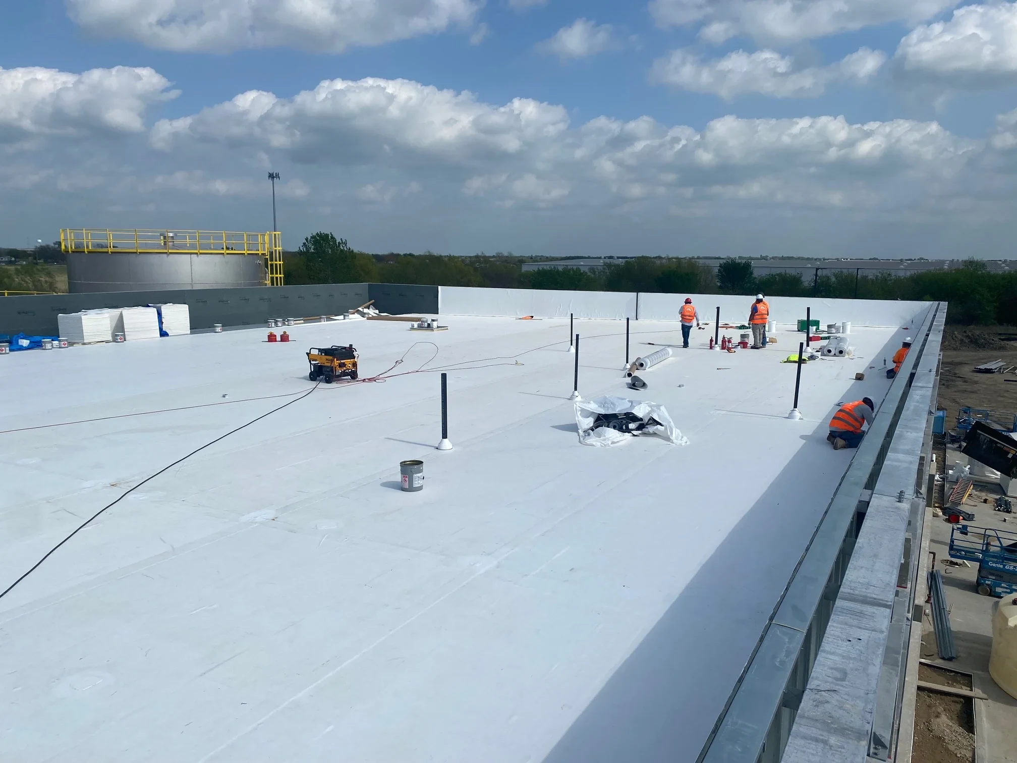 Commercial TPO roof system near Fort Smith, Arkansas